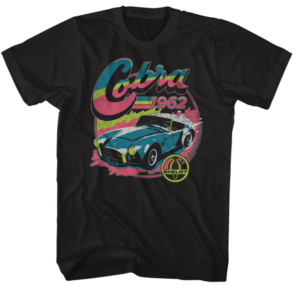 Carroll Shelby - SHELBY COLORFUL 1962 COBRA Adult Shirt