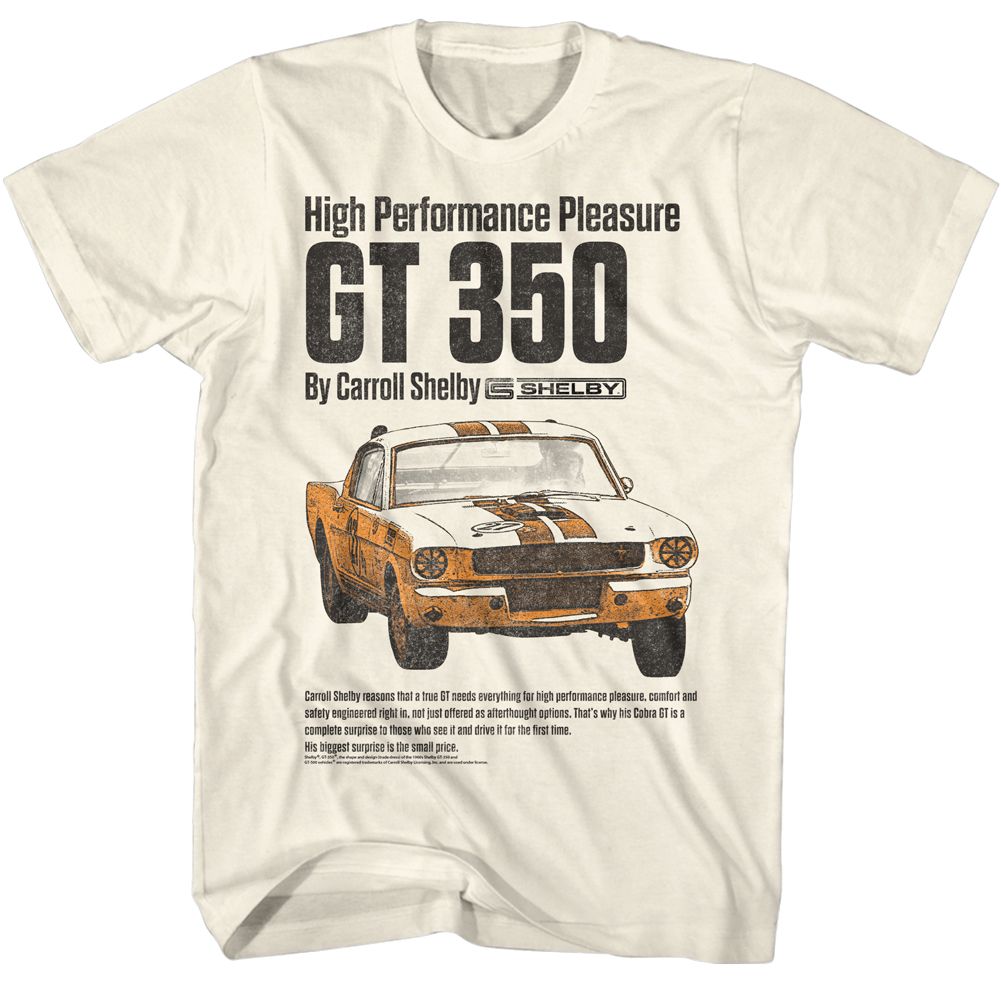 Carroll Shelby - CARROLL SHELBY HIGH PERFORMANCE Adult Shirt