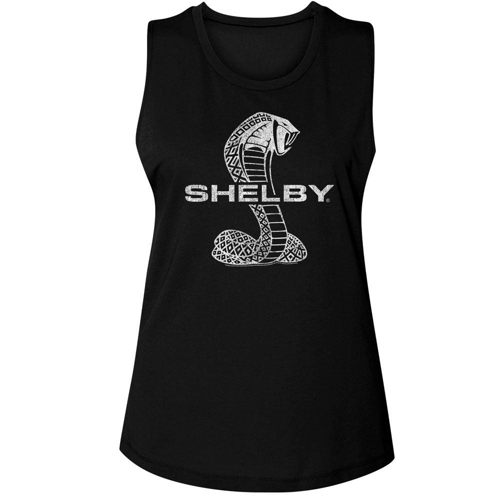Carroll Shelby - CARROLL SHELBY COBRA LOGO Adult Shirt