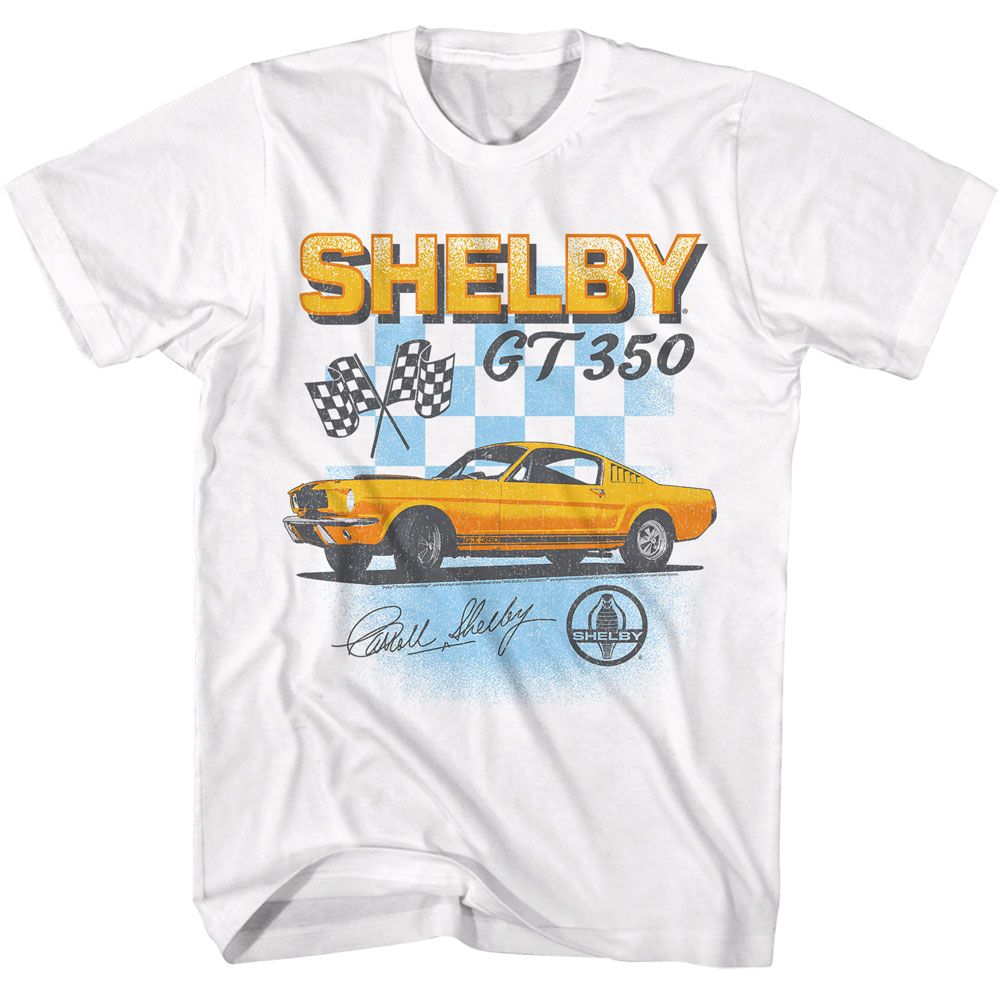 Carroll Shelby - CARROLL SHELBY GT 350 Adult Shirt