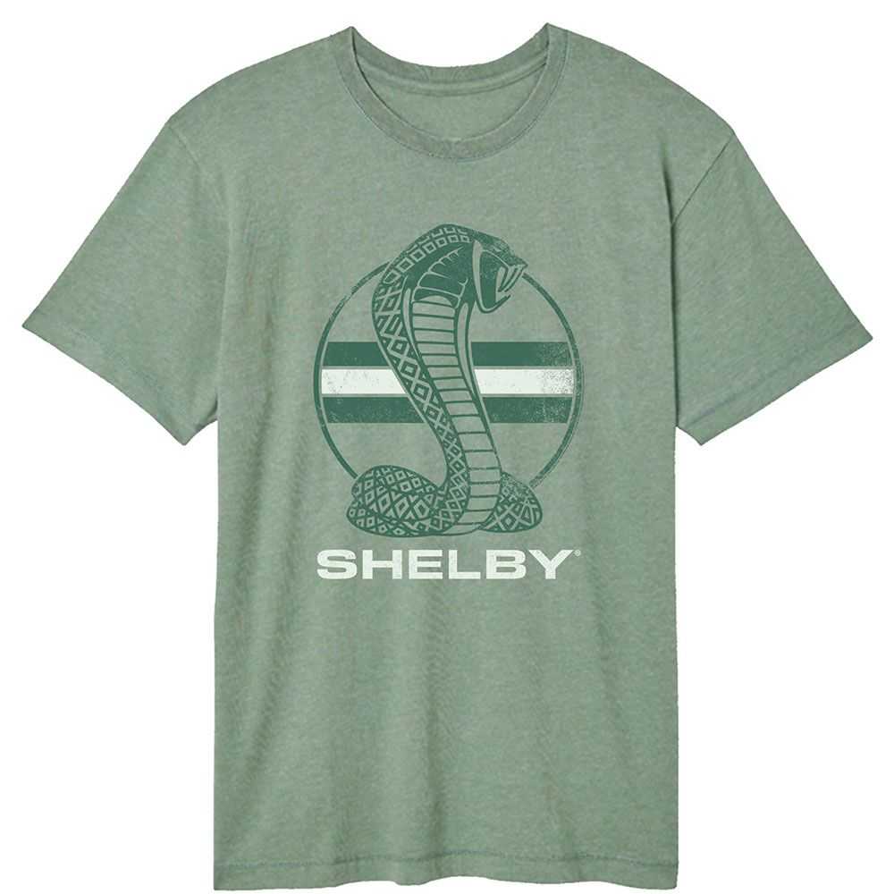 Carroll Shelby - CARROLL SHELBY COBRA CIRCLE STRIPES Adult Shirt