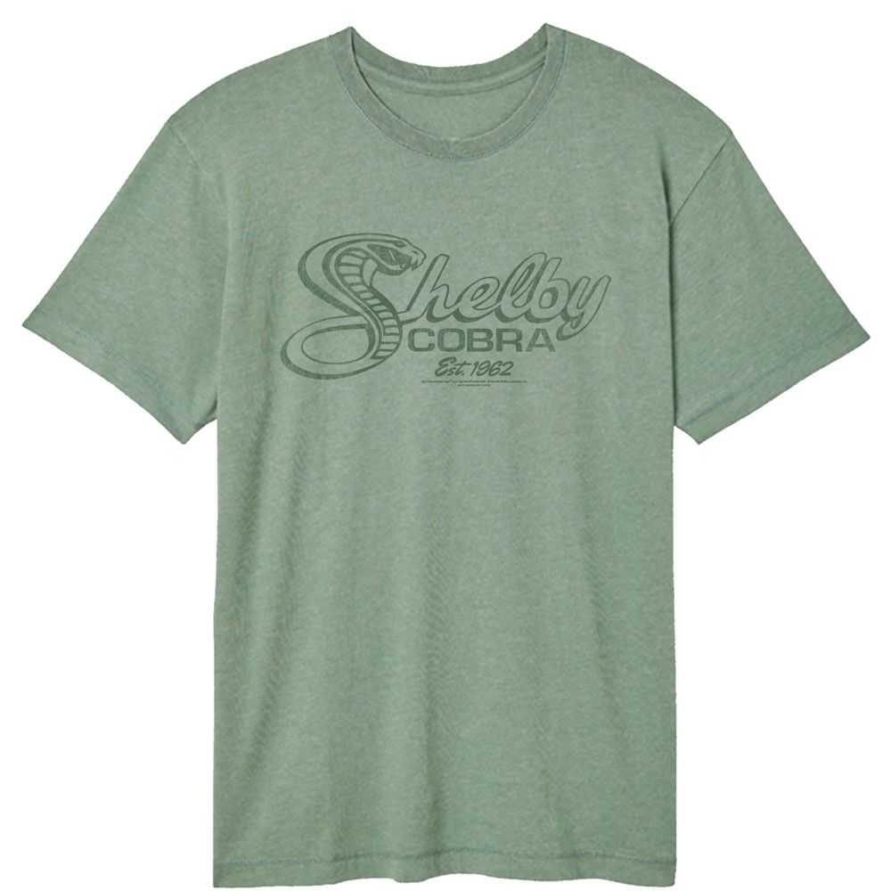 Carroll Shelby - CARROLL SHELBY COBRA SNAKE SCRIPT Adult Shirt