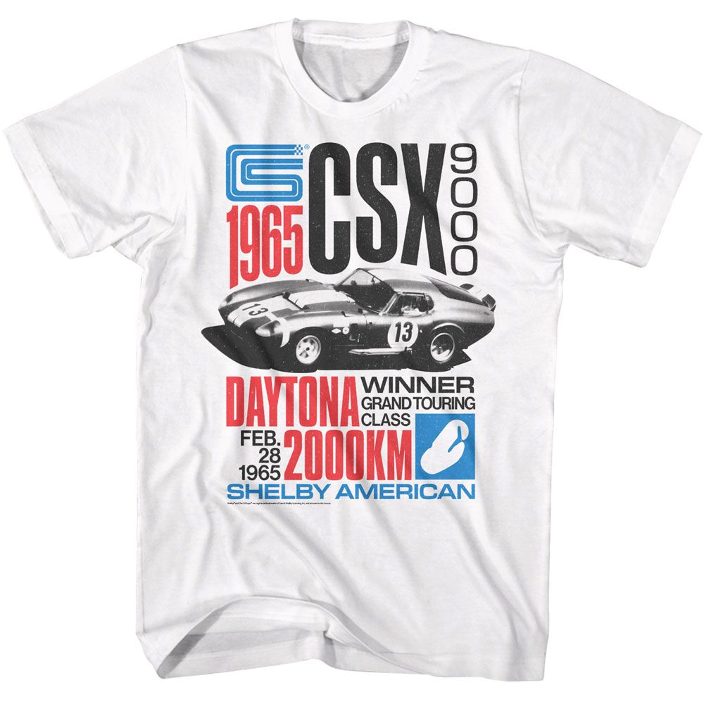 Carroll Shelby - CARROLL SHELBY GT 40 DAYTONA 2000KM Adult Shirt