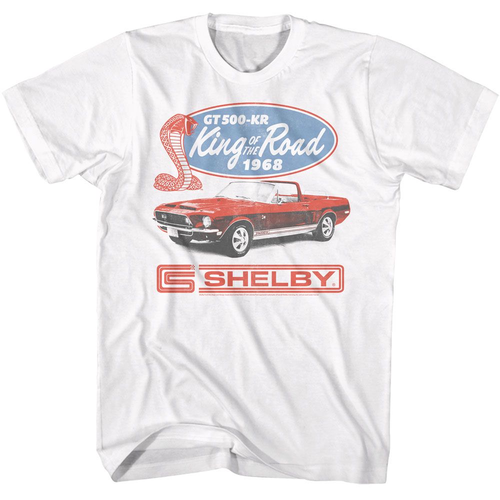 Carroll Shelby - CARROLL SHELBY GT500 KR KING Adult Shirt