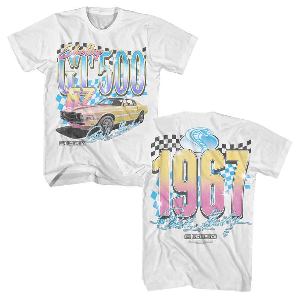 Carroll Shelby - CARROLL SHELBY GT 500 67 GRADIENT Adult Shirt