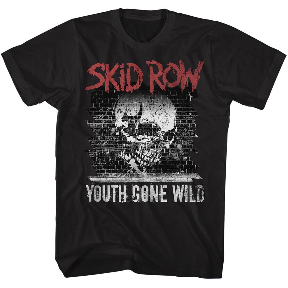 Skid Row - GRAFFITI GONE WILD Adult Shirt