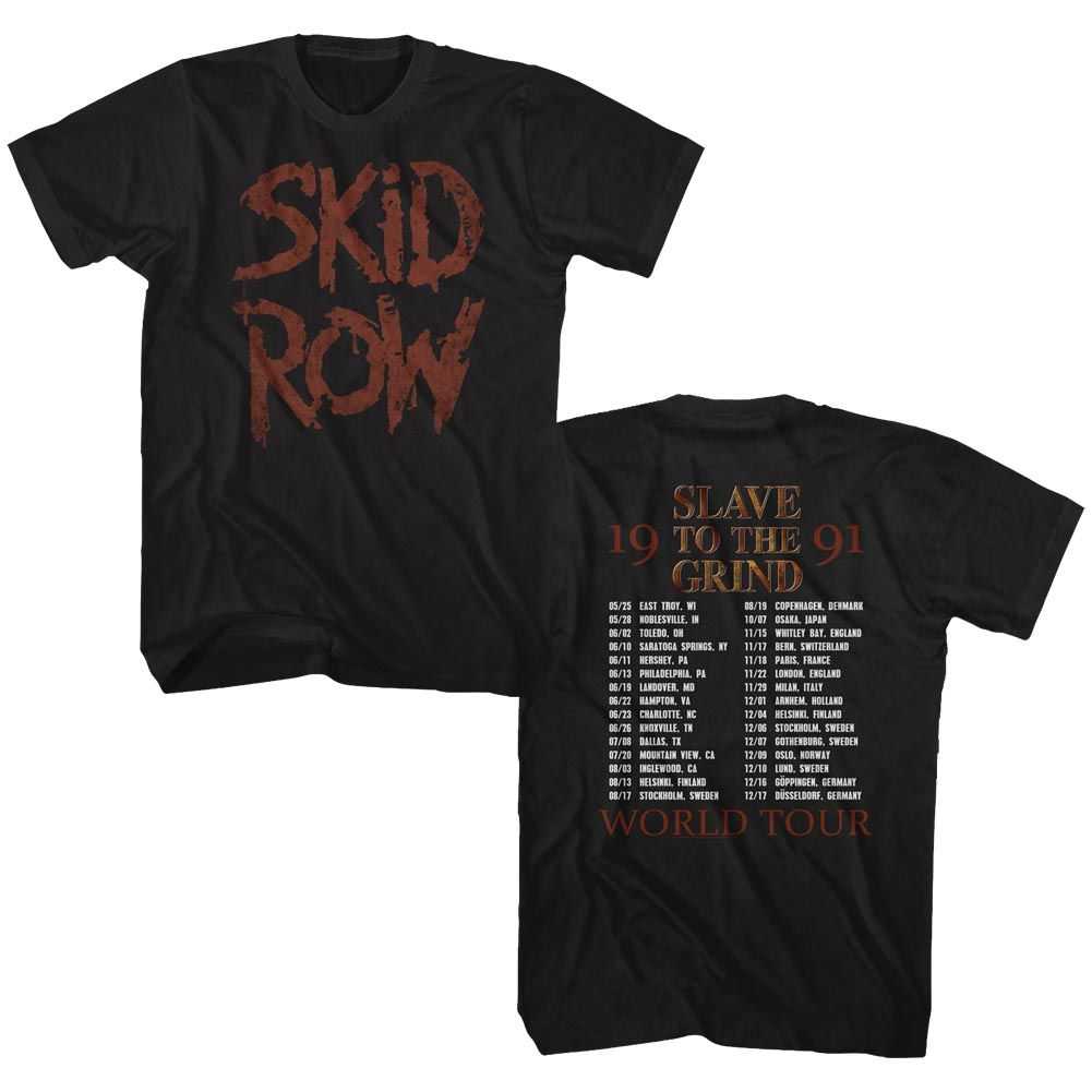 Skid Row - STTG 91 Adult Shirt