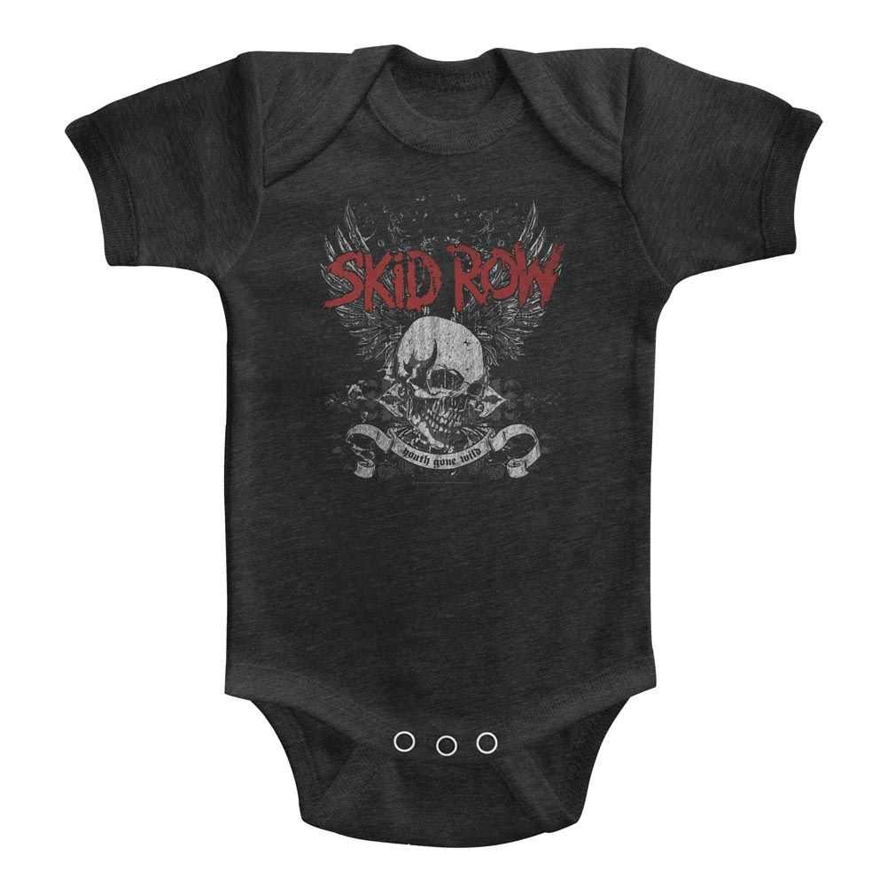 Skid Row - SKULL AND WINGS Youth Shirt