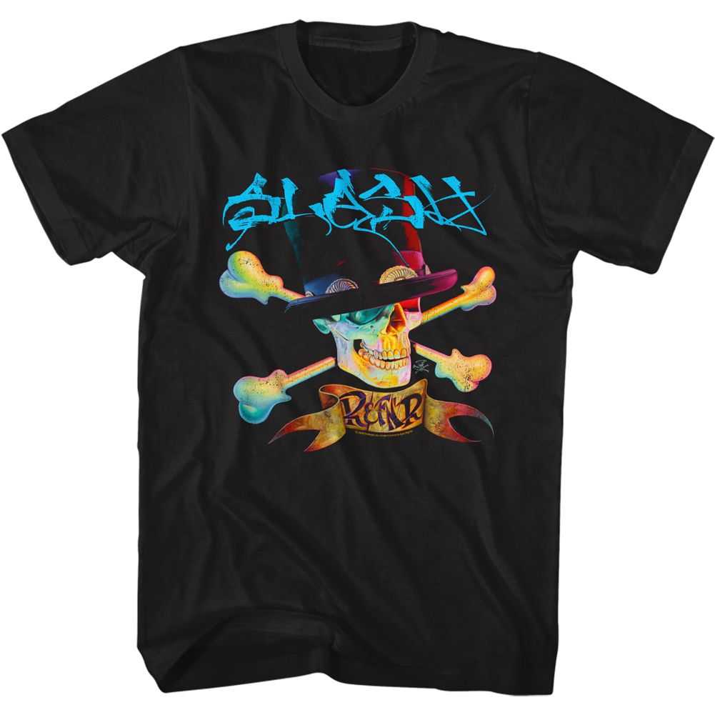 Slash - SKULLANDBONESANDHAT Adult Shirt
