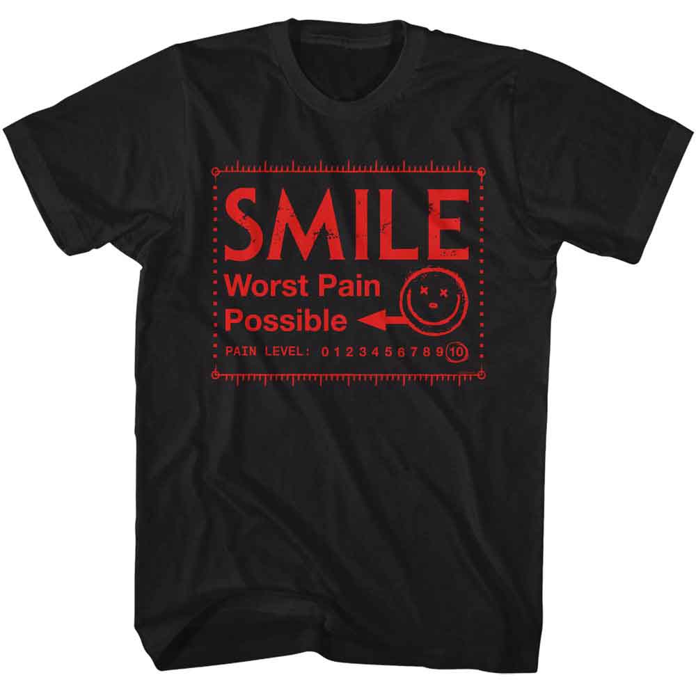 Smile - SMILE PAIN LEVEL Adult Shirt