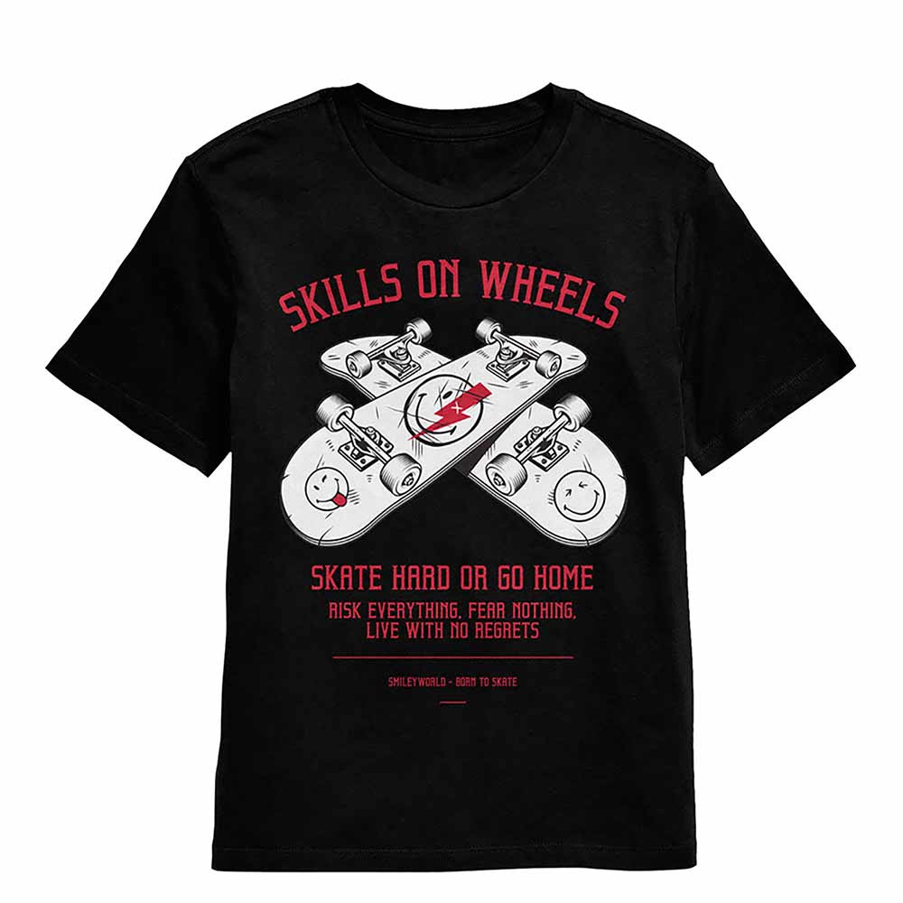 SmileyWorld - SMILEYWORLD SKILLS ON WHEELS Youth Shirt