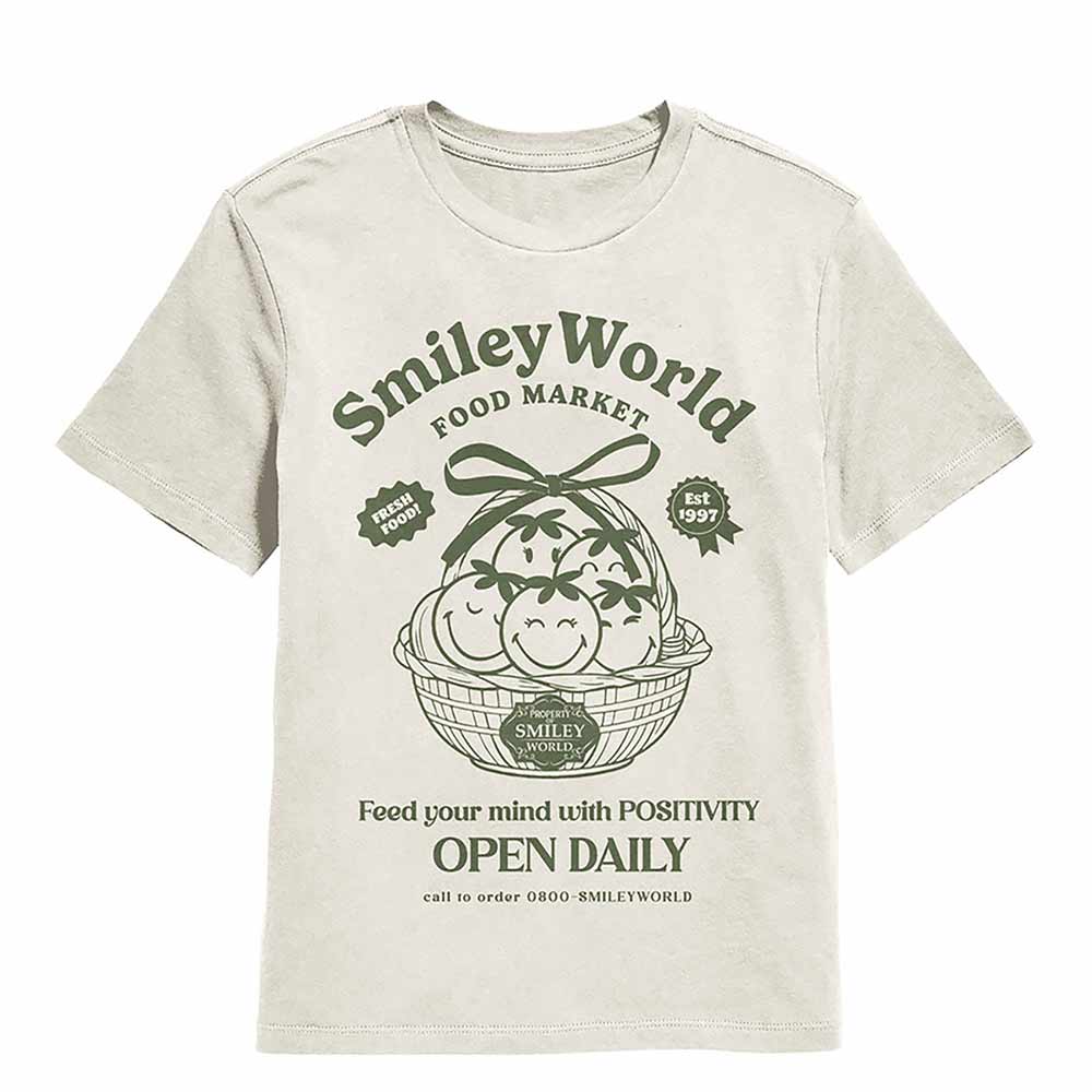 SmileyWorld - SMILEYWORLD BASKET GREEN Youth Shirt
