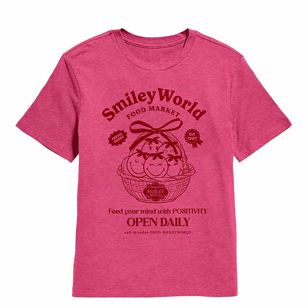 SmileyWorld - SMILEYWORLD BASKET RED Youth Shirt