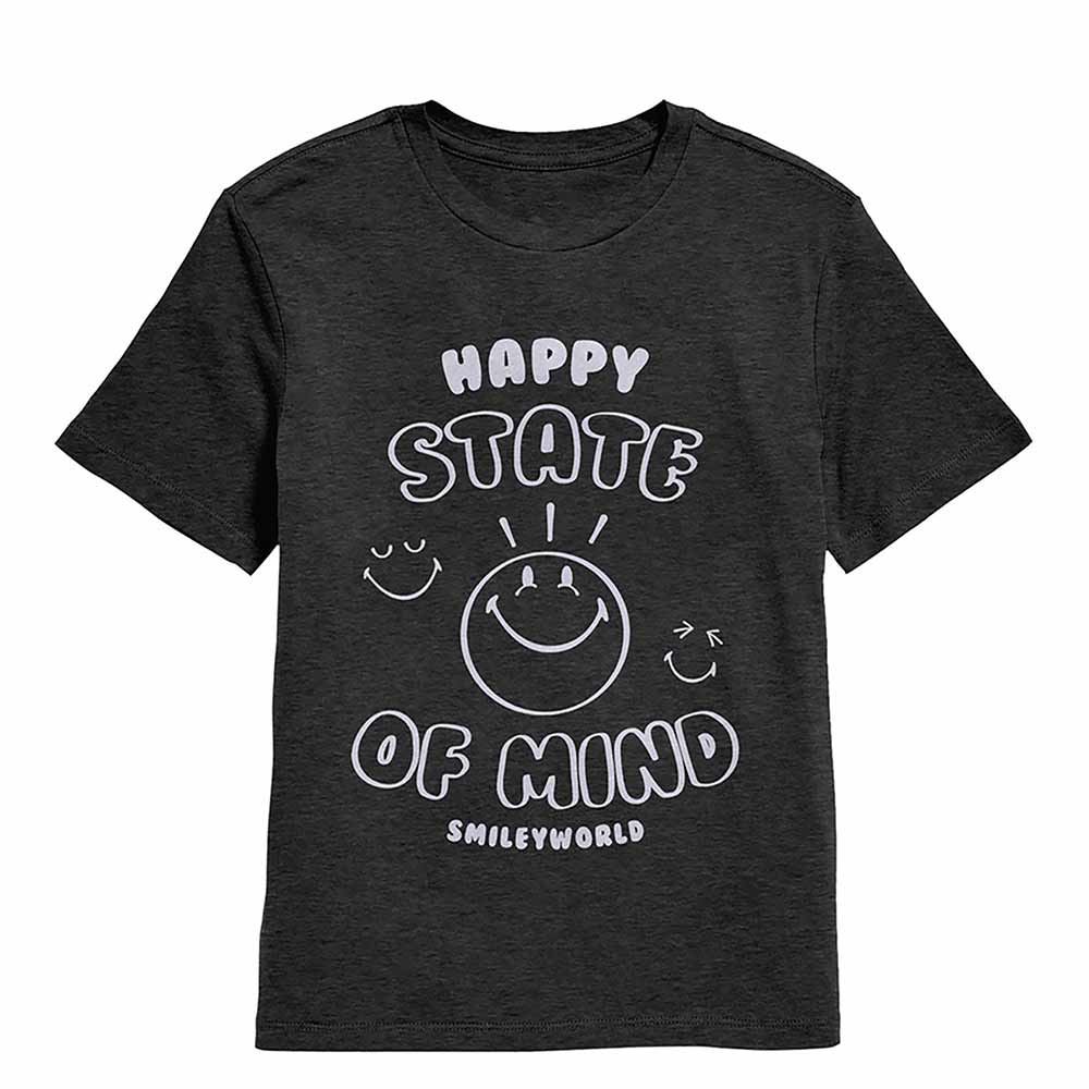 SmileyWorld - SMILEYWORLD HAPPY STATE OF MIND Youth Shirt