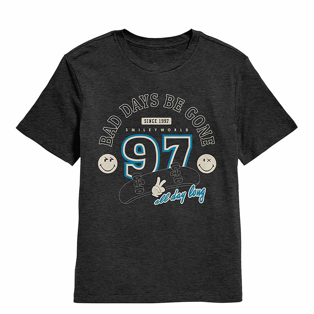 SmileyWorld - SMILEYWORLD BAD DAYS BE GONE Youth Shirt
