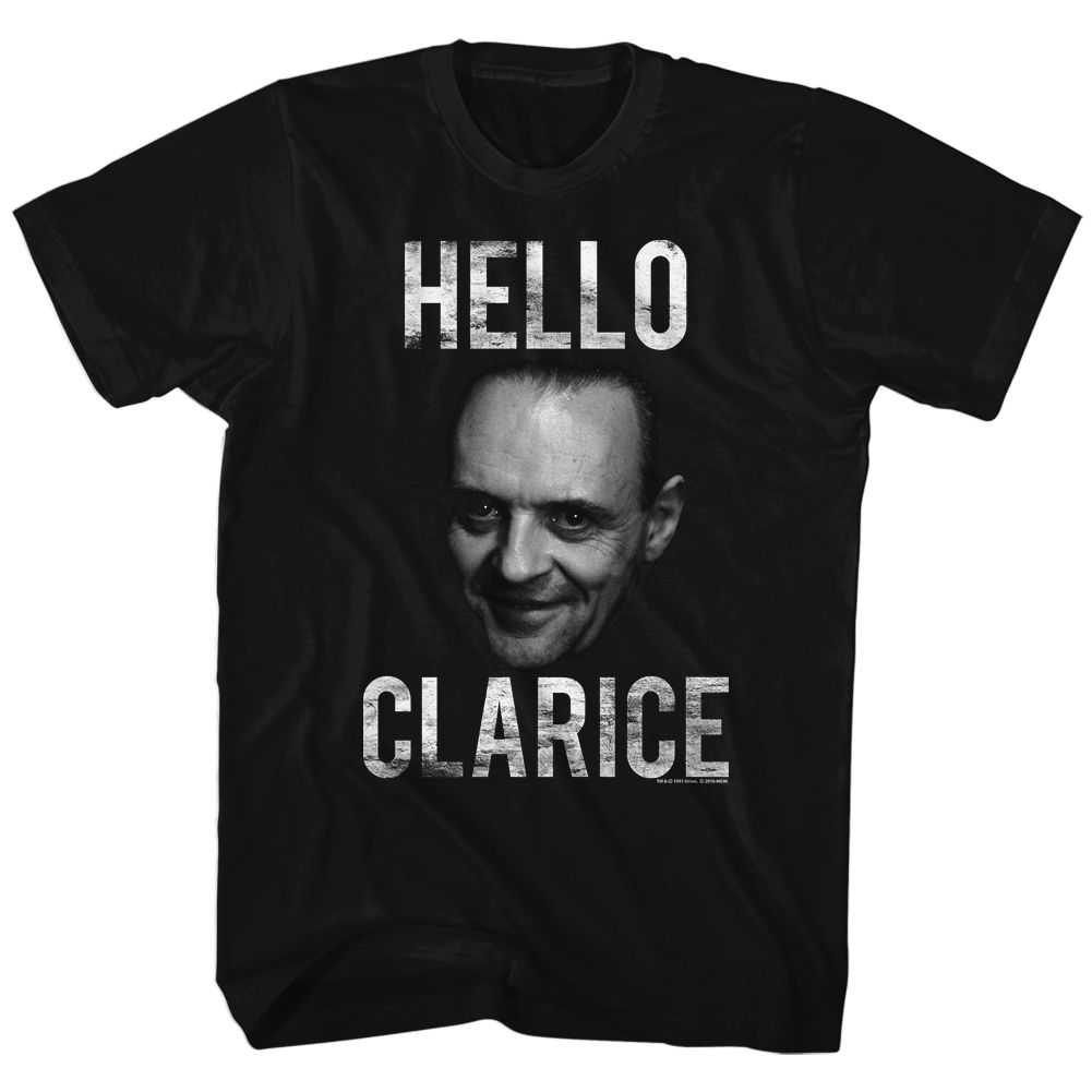 Silence of the Lambs - HELLO CLARICE Adult Shirt