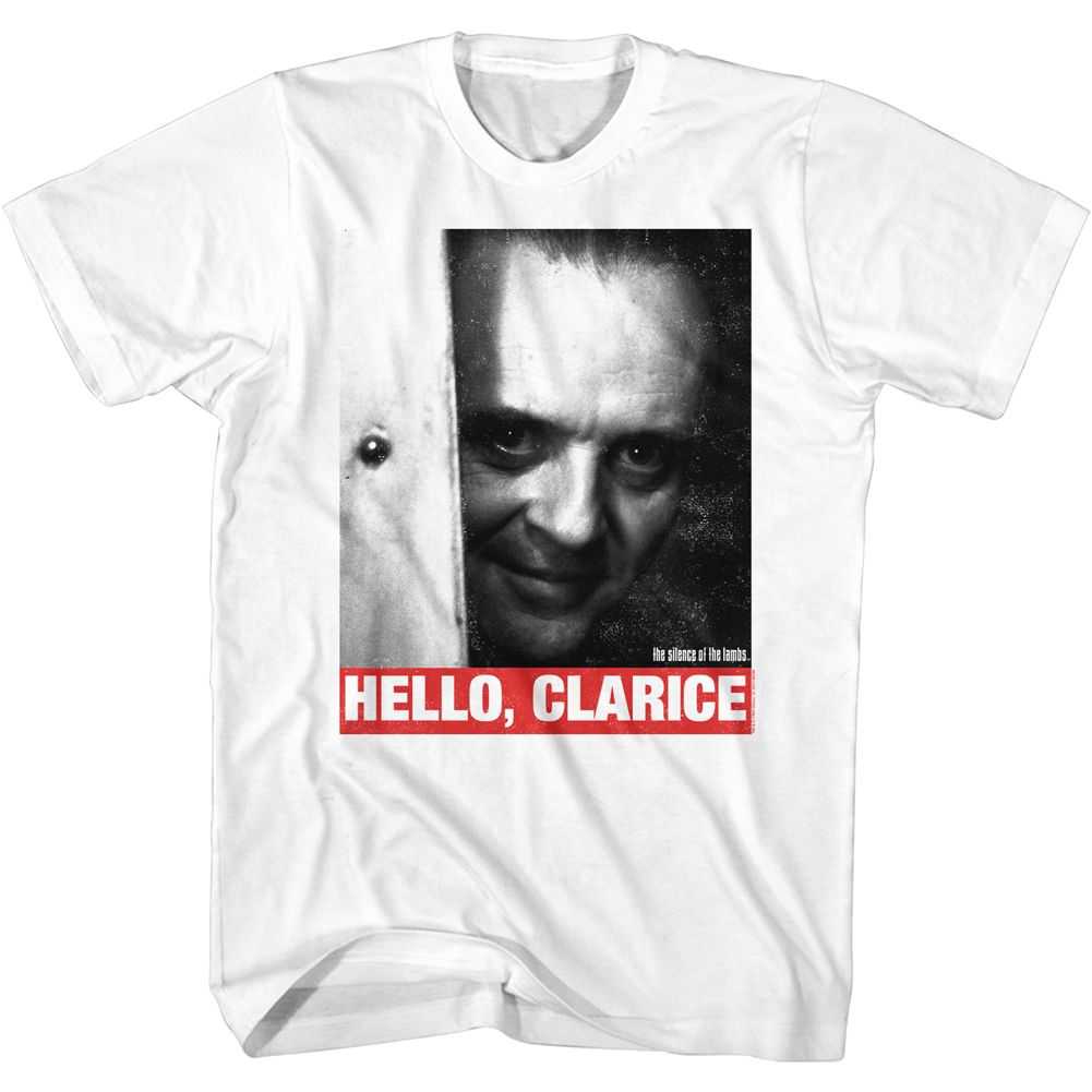 Silence of the Lambs - HELLO QUOTE Adult Shirt