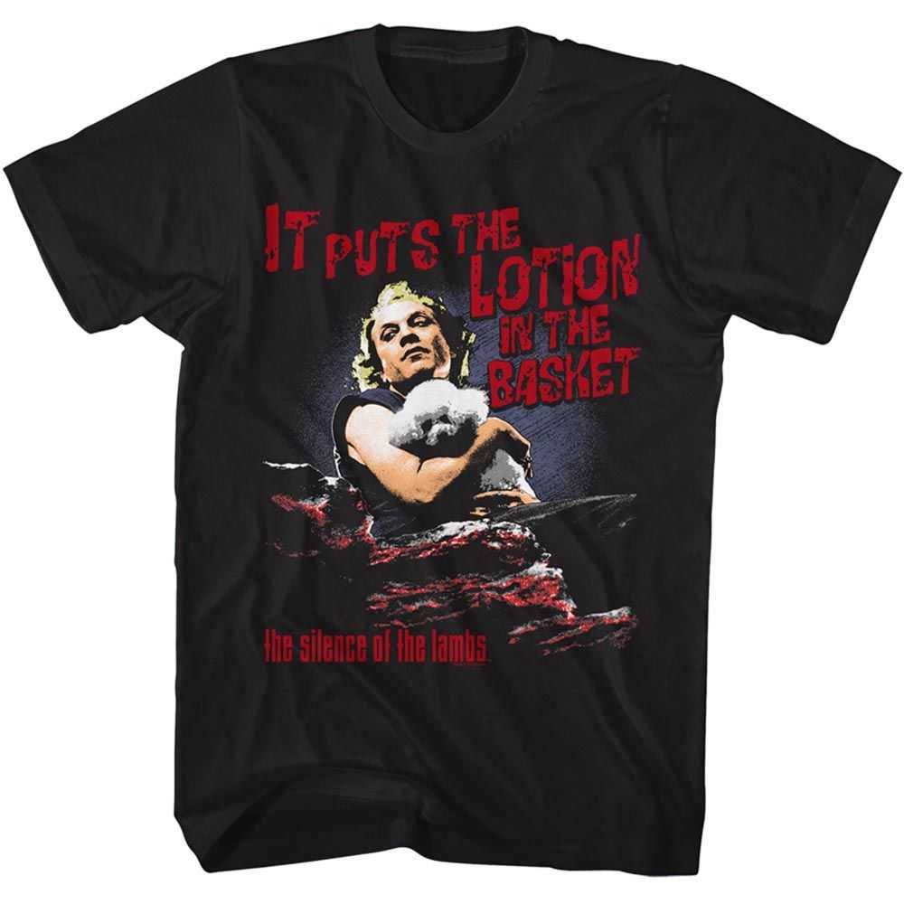 Silence of the Lambs - SILENCE LOTION IN THE BASKET Adult Shirt