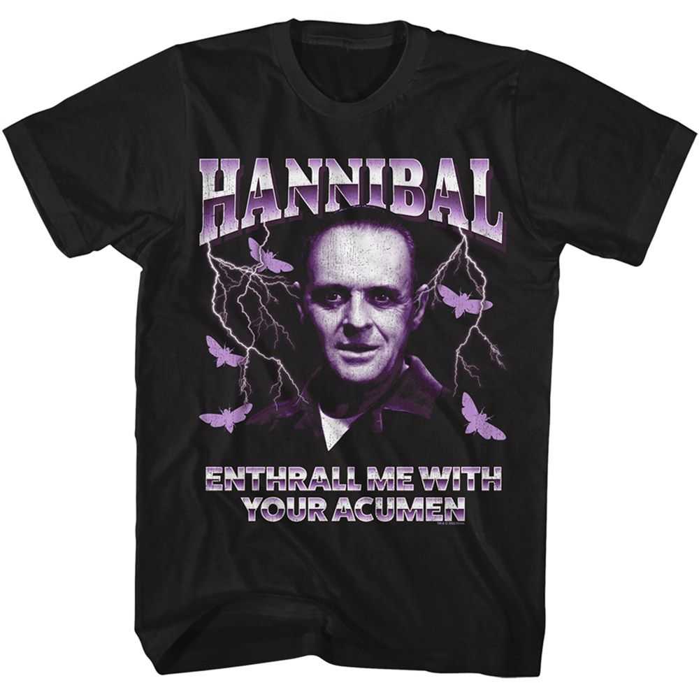 Silence of the Lambs - SILENCE ENTHRALL ME Adult Shirt