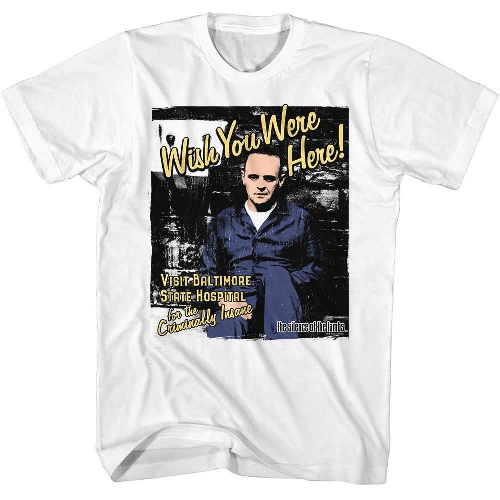 Silence of the Lambs - SILENCE HANNIBAL CELL Adult Shirt