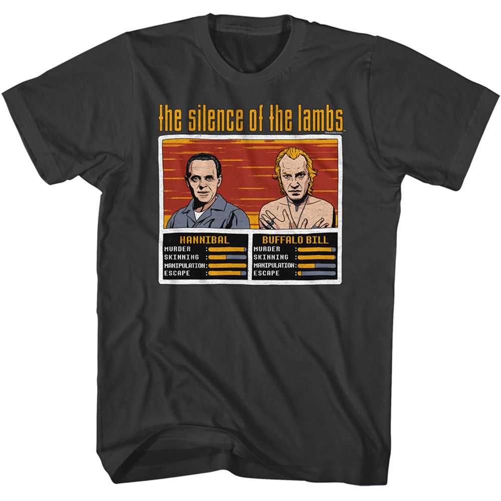 Silence of the Lambs - SILENCE HANNIBAL VS BILL Adult Shirt