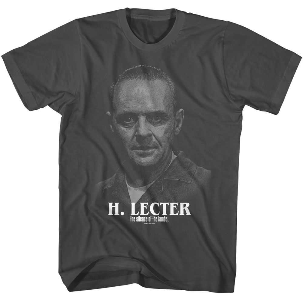 Silence of the Lambs - SILENCE H LECTER PORTRAIT Adult Shirt
