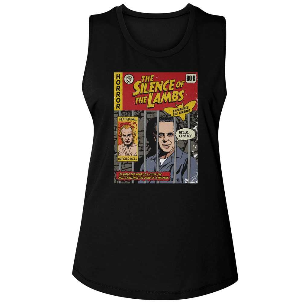 Silence of the Lambs - SILENCE COMIC COVER Adult Shirt