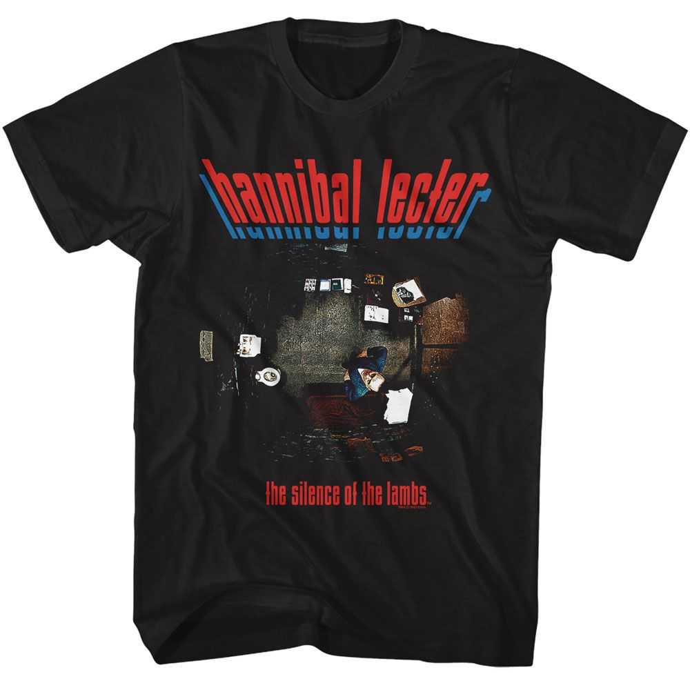 Silence of the Lambs - SILENCE HANNIBAL CELL Adult Shirt