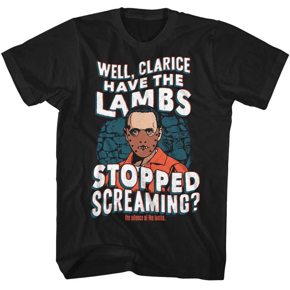Silence of the Lambs - SOL WAVY LAMBS TEXT Adult Shirt