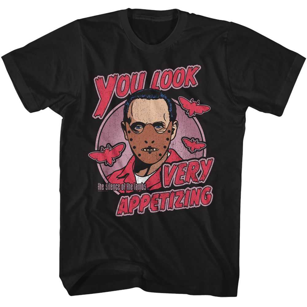 Silence of the Lambs - SILENCE VERY APPETIZING Adult Shirt