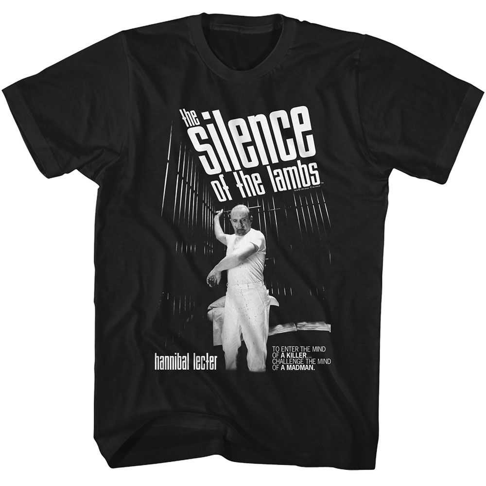 Silence of the Lambs - SILENCE HANNIBAL CELL Adult Shirt