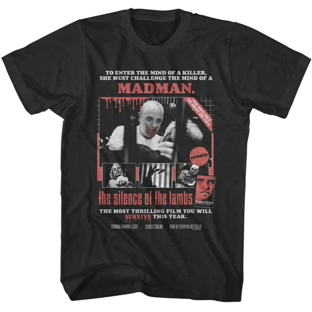 Silence of the Lambs - SOL HOME VIDEO POSTER Adult Shirt