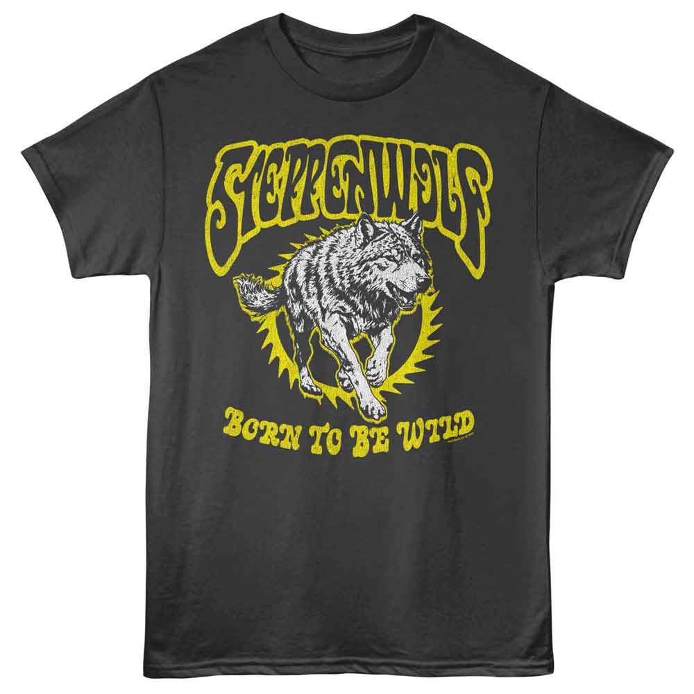Steppenwolf - STEPPENWOLF BORN TO BE WILD WOLF Adult Shirt