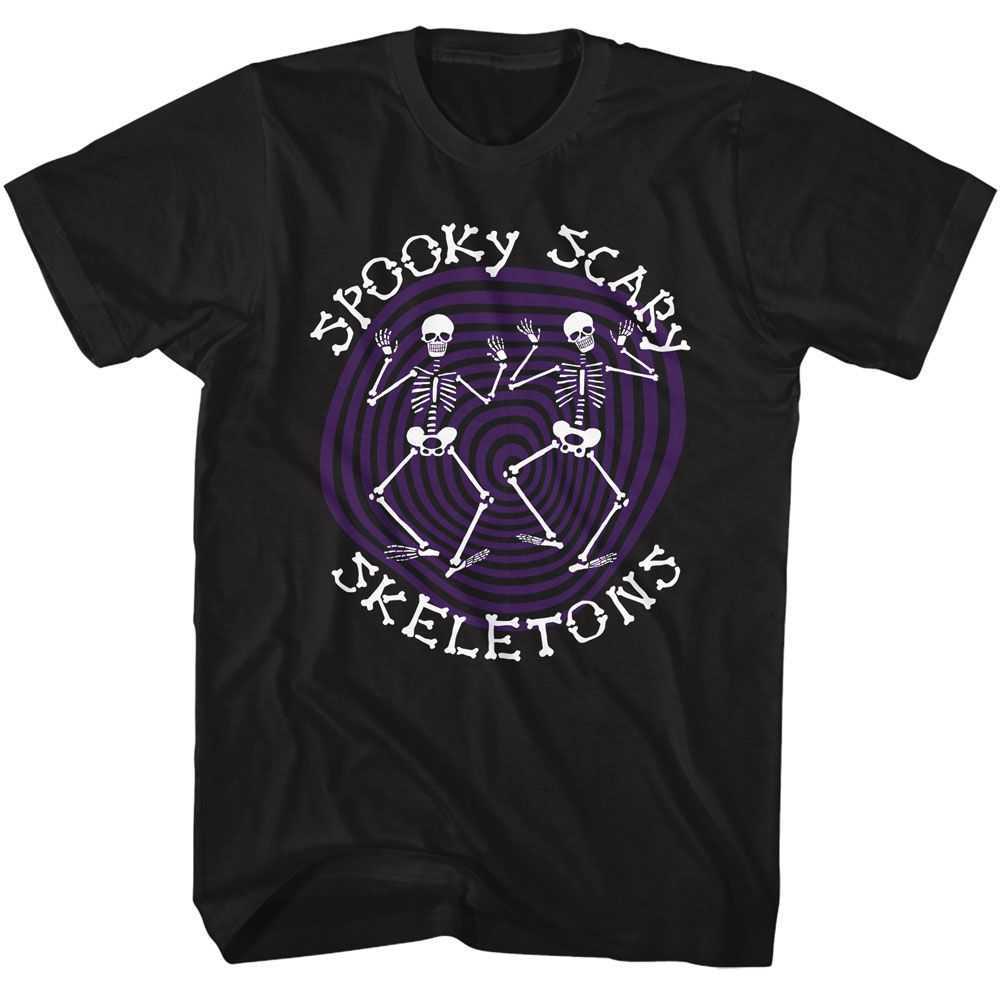Spooky Scary Skeletons - SSS SPIRAL Adult Shirt