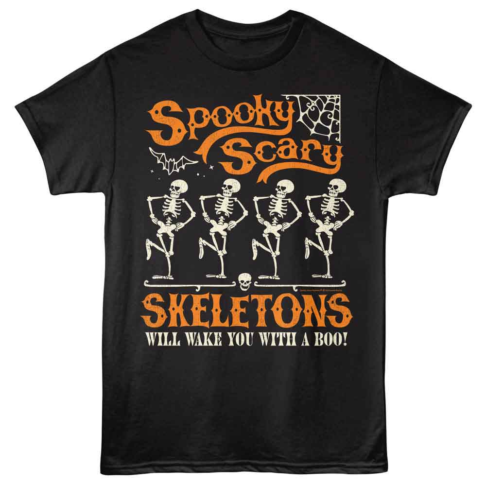 Spooky Scary Skeletons - SSS FUNKY DECORATIVE Adult Shirt