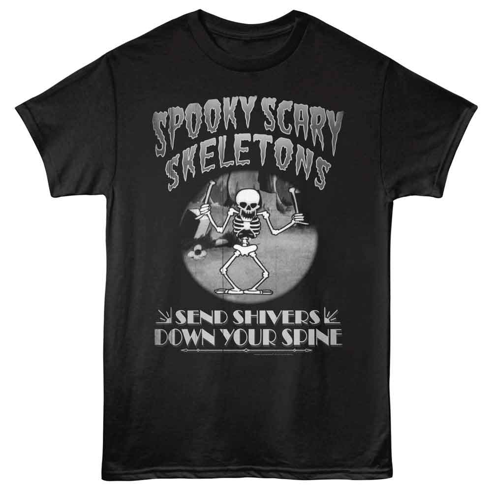 Spooky Scary Skeletons - SSS OLD FILM INTRO Adult Shirt