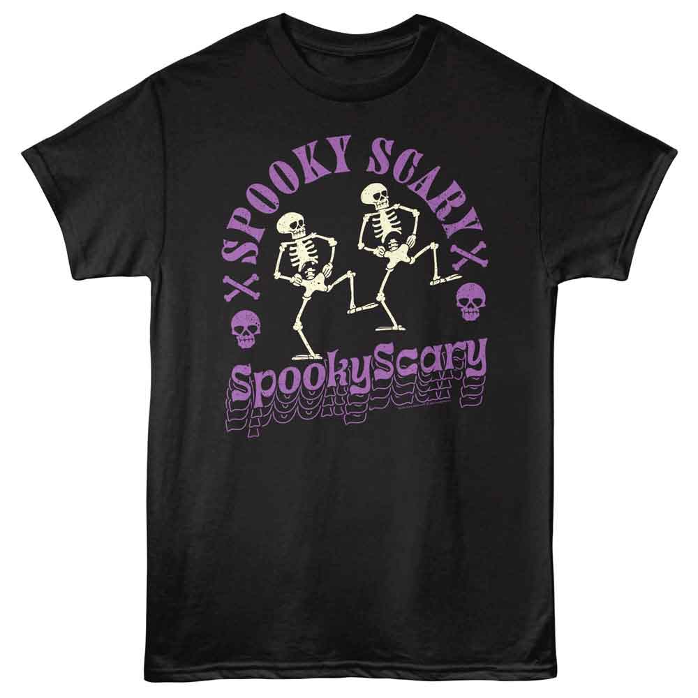 Spooky Scary Skeletons - SSS PURPLE DANCE Adult Shirt