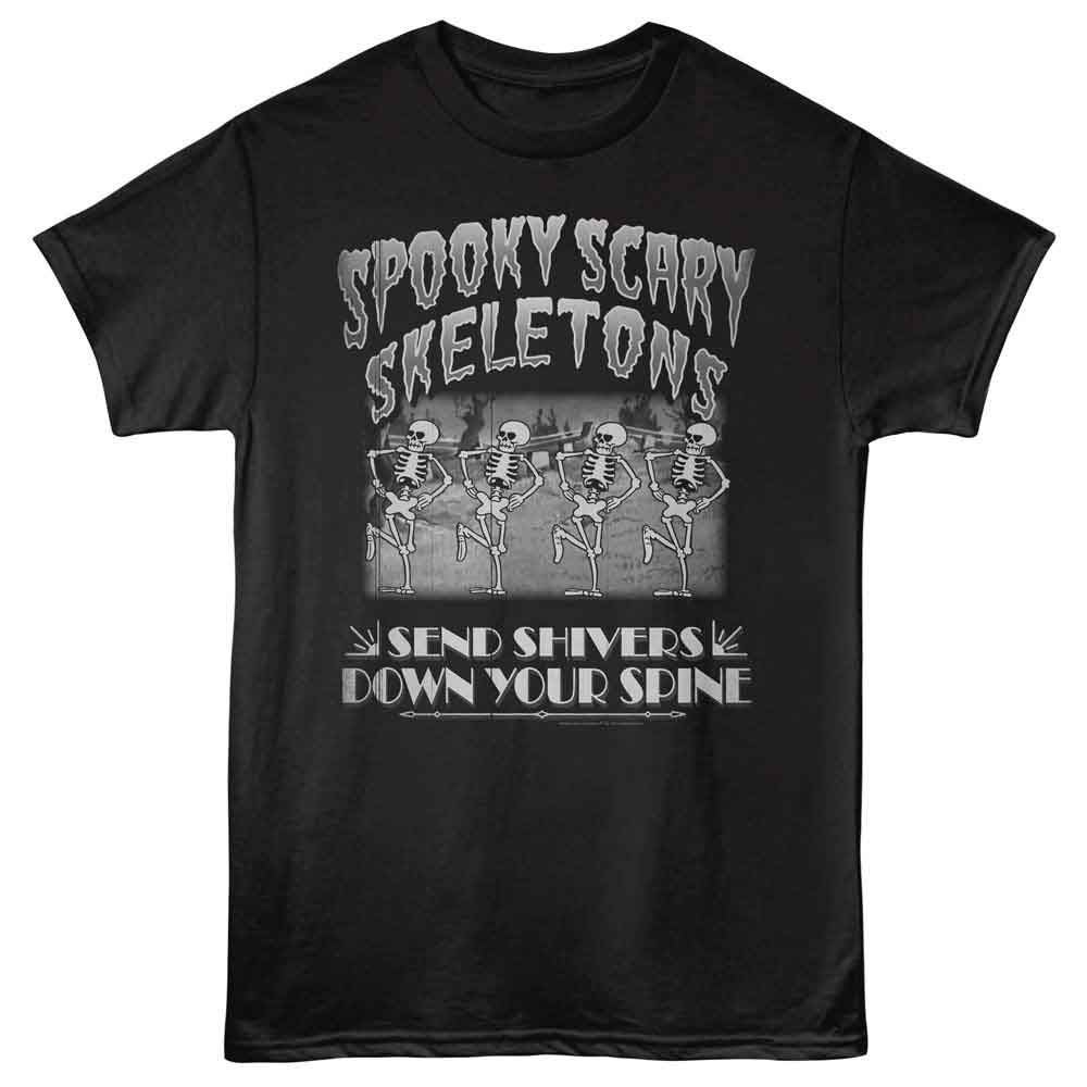 Spooky Scary Skeletons - SSS OLD FILM QUARTET Adult Shirt