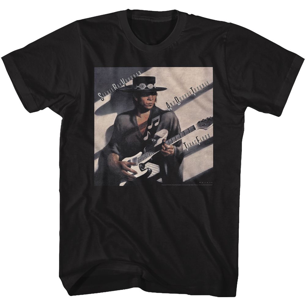 Stevie Ray Vaughan - TEXAS FLOOD Adult Shirt