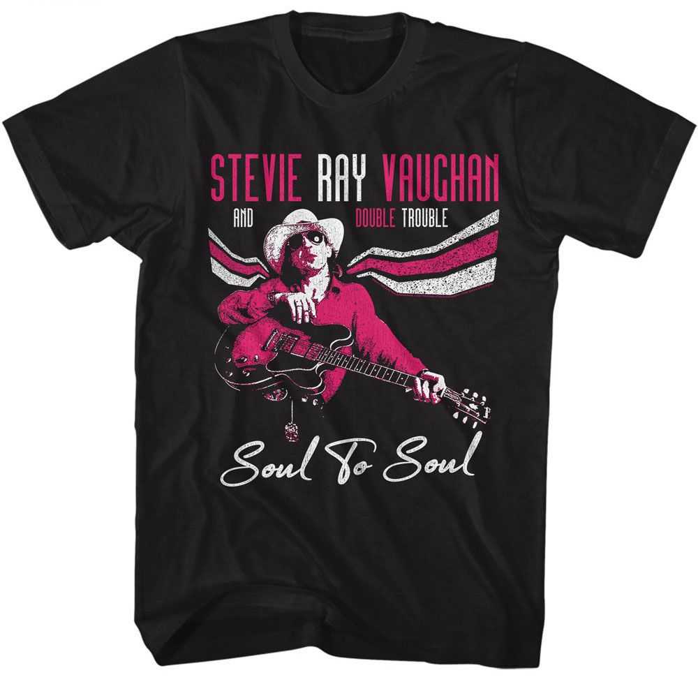 Stevie Ray Vaughan - STEVIE RAY VAUGHAN SOUL TO SOUL Adult Shirt