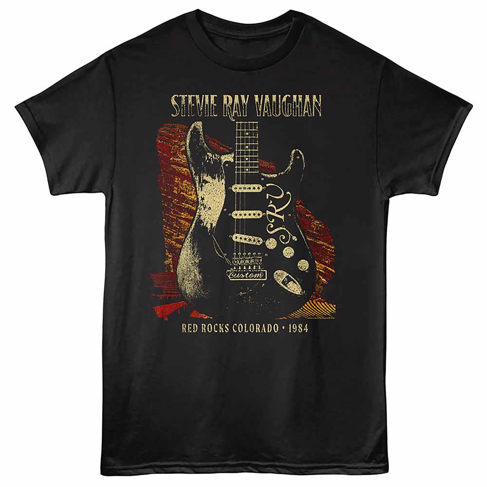 Stevie Ray Vaughan - STEVIE RAY VAUGHAN RED ROCKS Adult Shirt