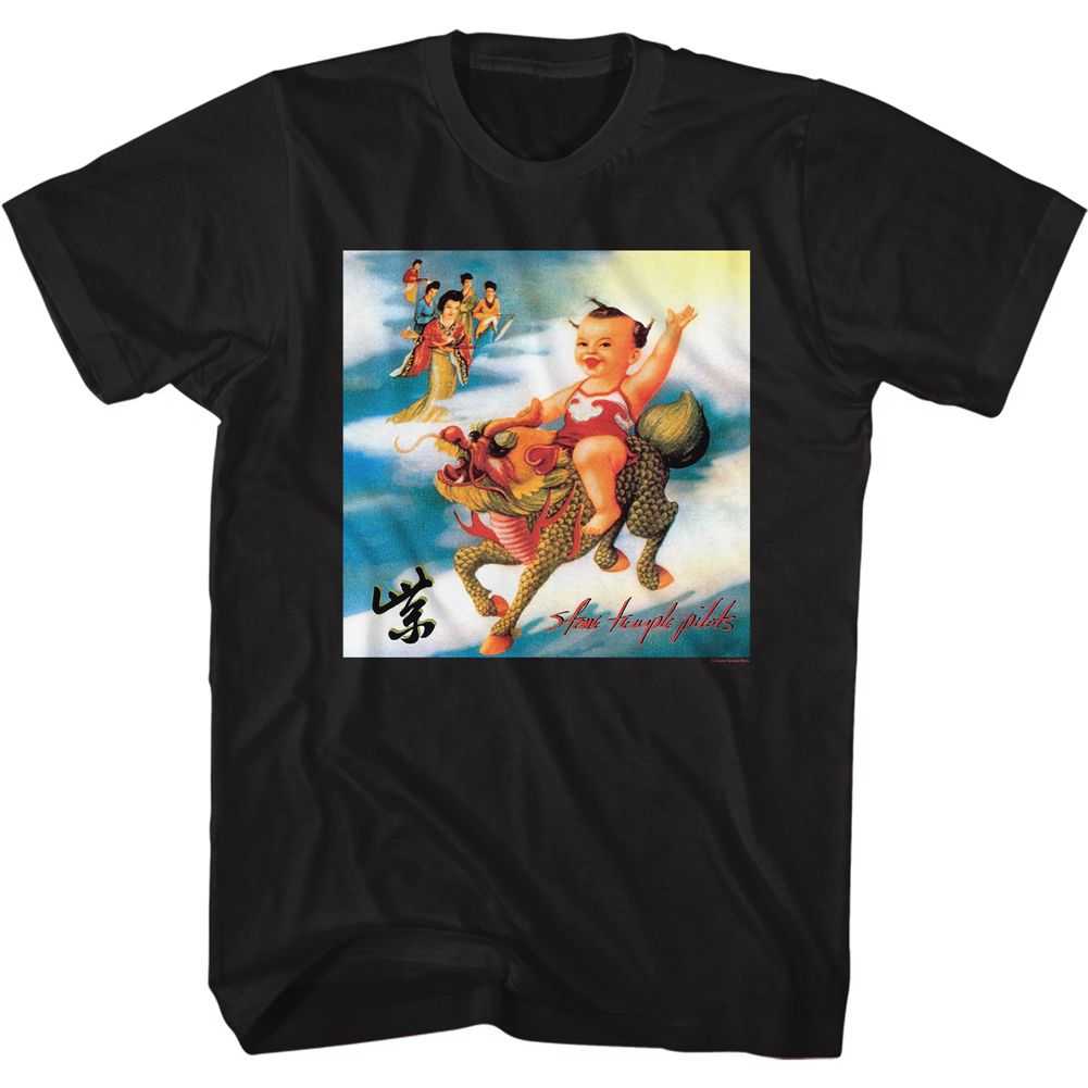 Stone Temple Pilots - BABY ON DRAGON Adult Shirt