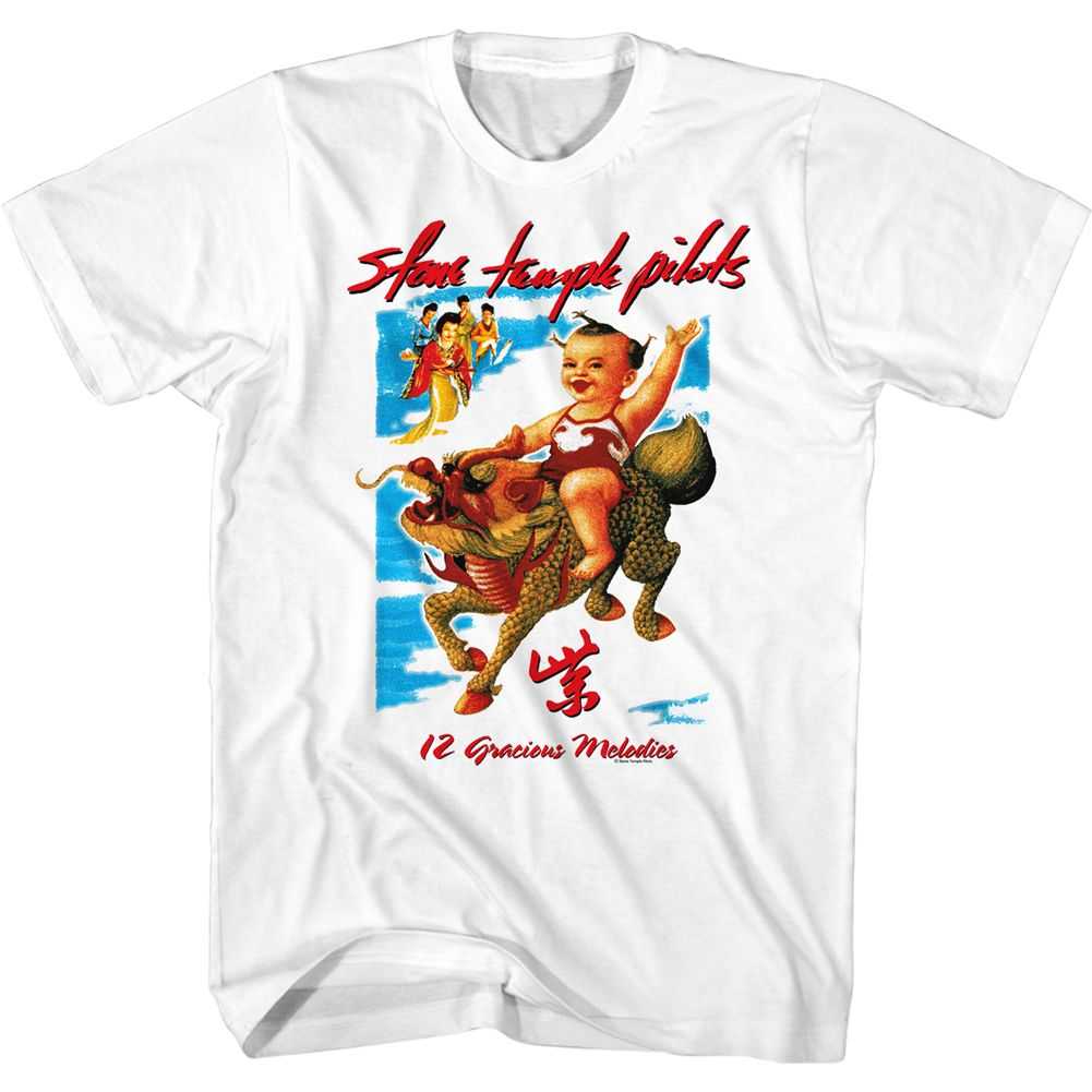 Stone Temple Pilots - 12 GRACIOUS MELODIES Adult Shirt