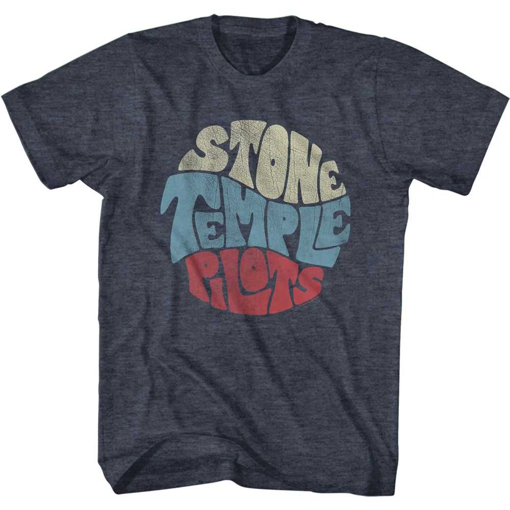 Stone Temple Pilots - CIRCULAR TEXT Adult Shirt