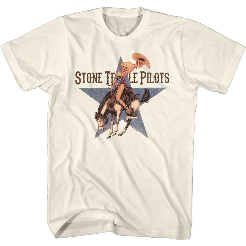 Stone Temple Pilots - RIDING BRONCO Adult Shirt