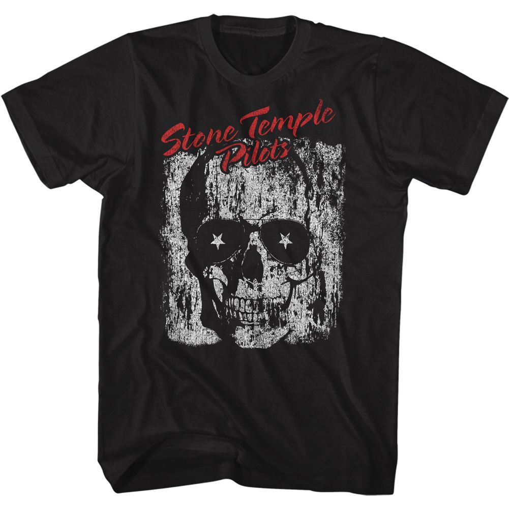 Stone Temple Pilots - SKULL SUNGLASSES Adult Shirt