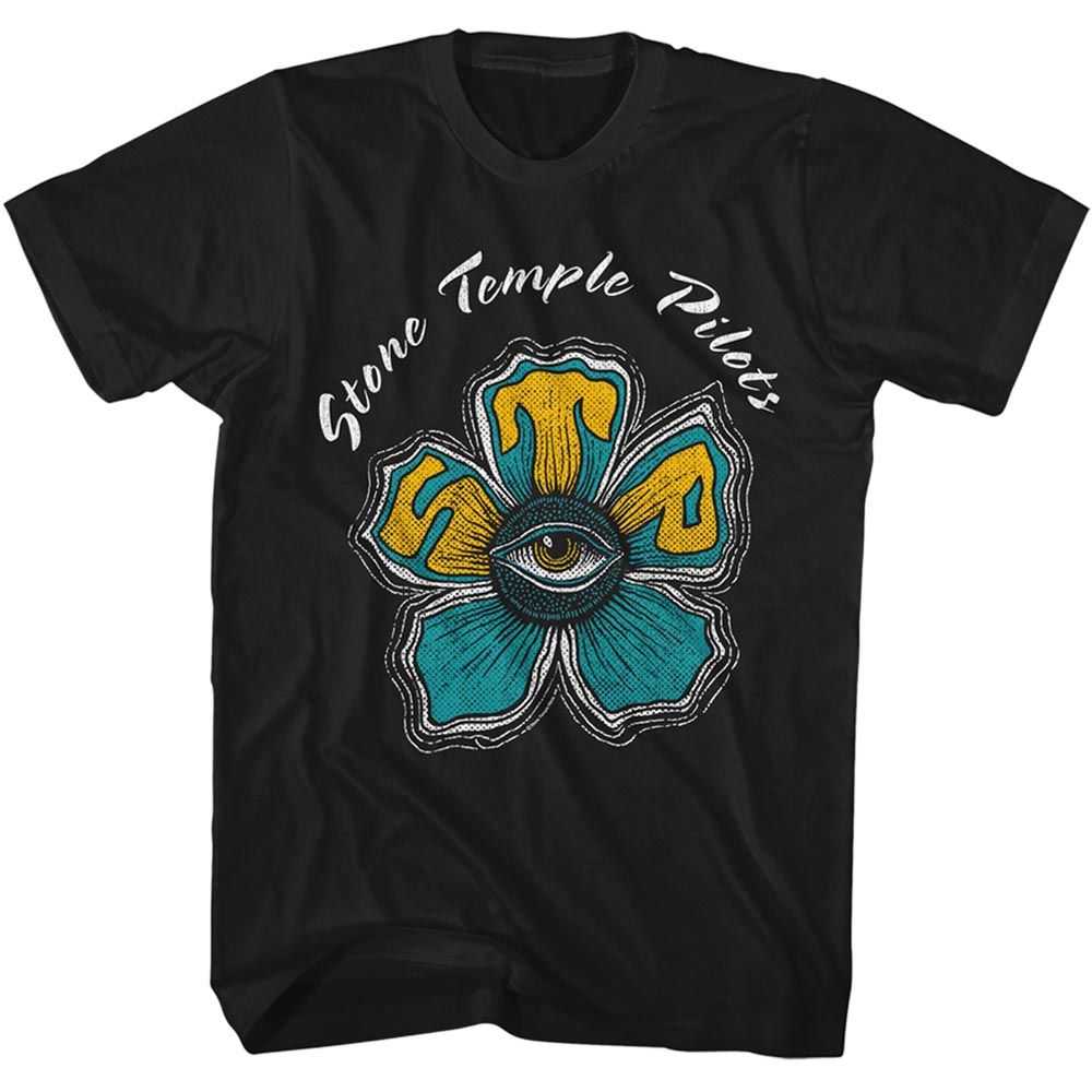 Stone Temple Pilots - STP EYE FLOWER Adult Shirt