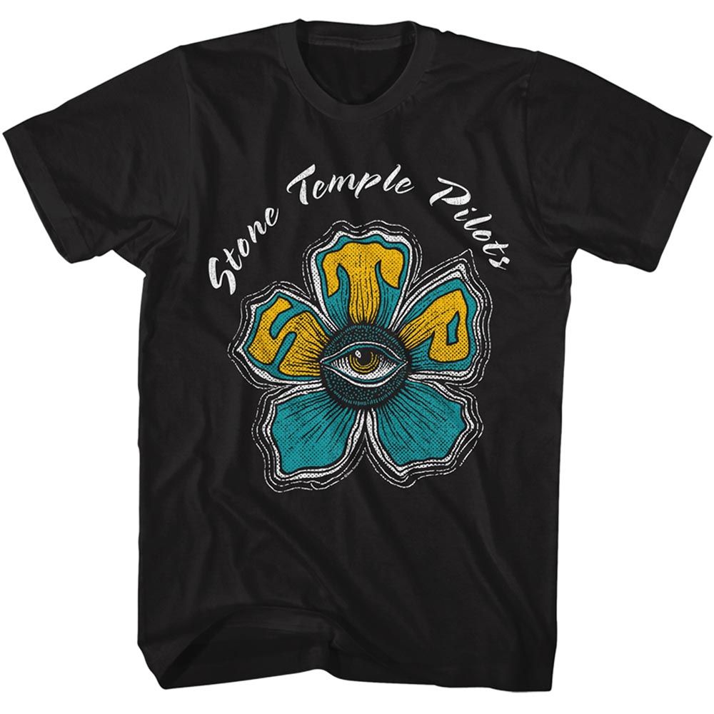 Stone Temple Pilots - STP EYE FLOWER Adult Shirt