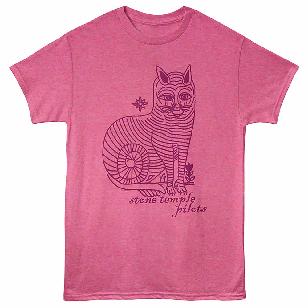 Stone Temple Pilots - STP STRIPED CAT Adult Shirt