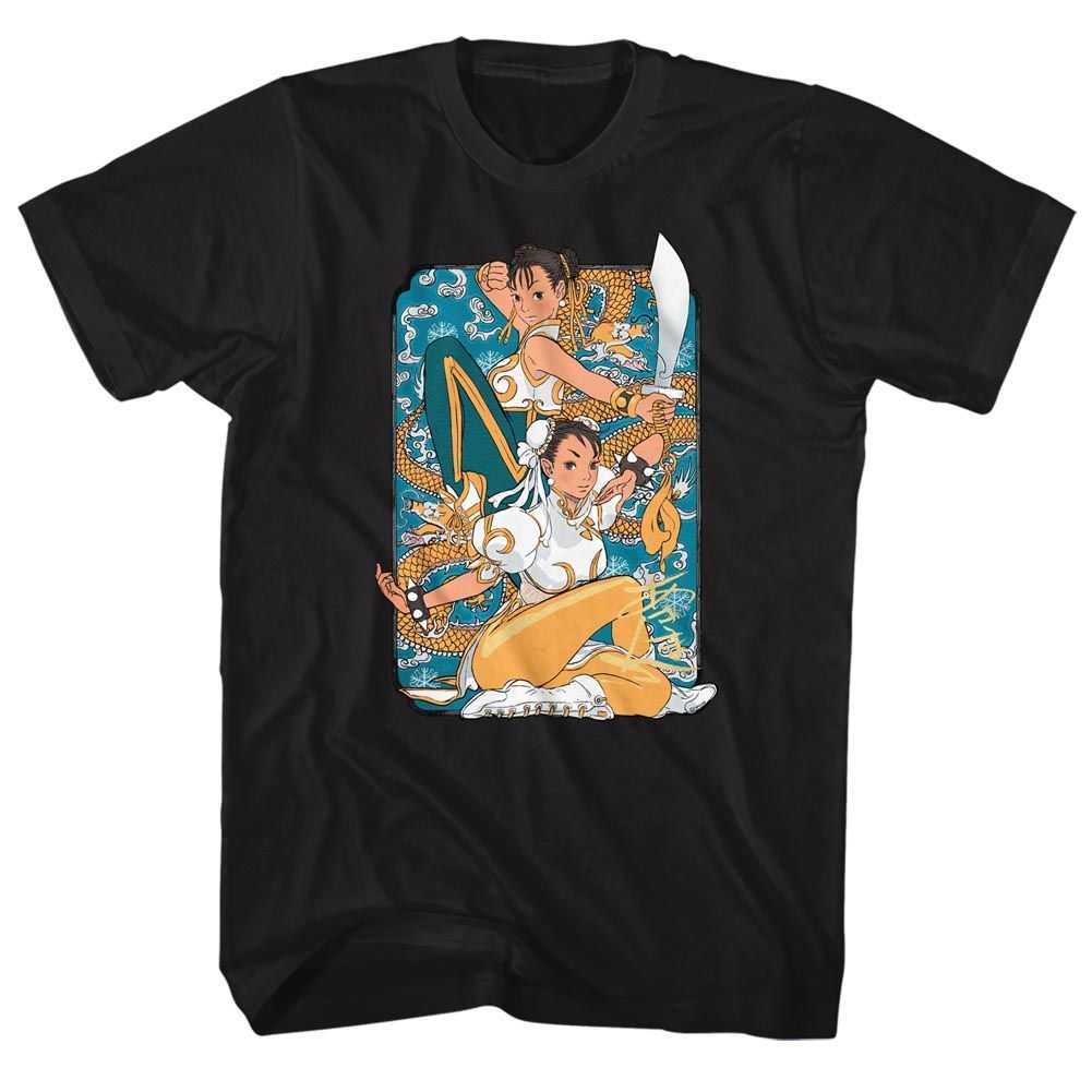 Street Fighter - DUAL CHUN LI Adult Shirt
